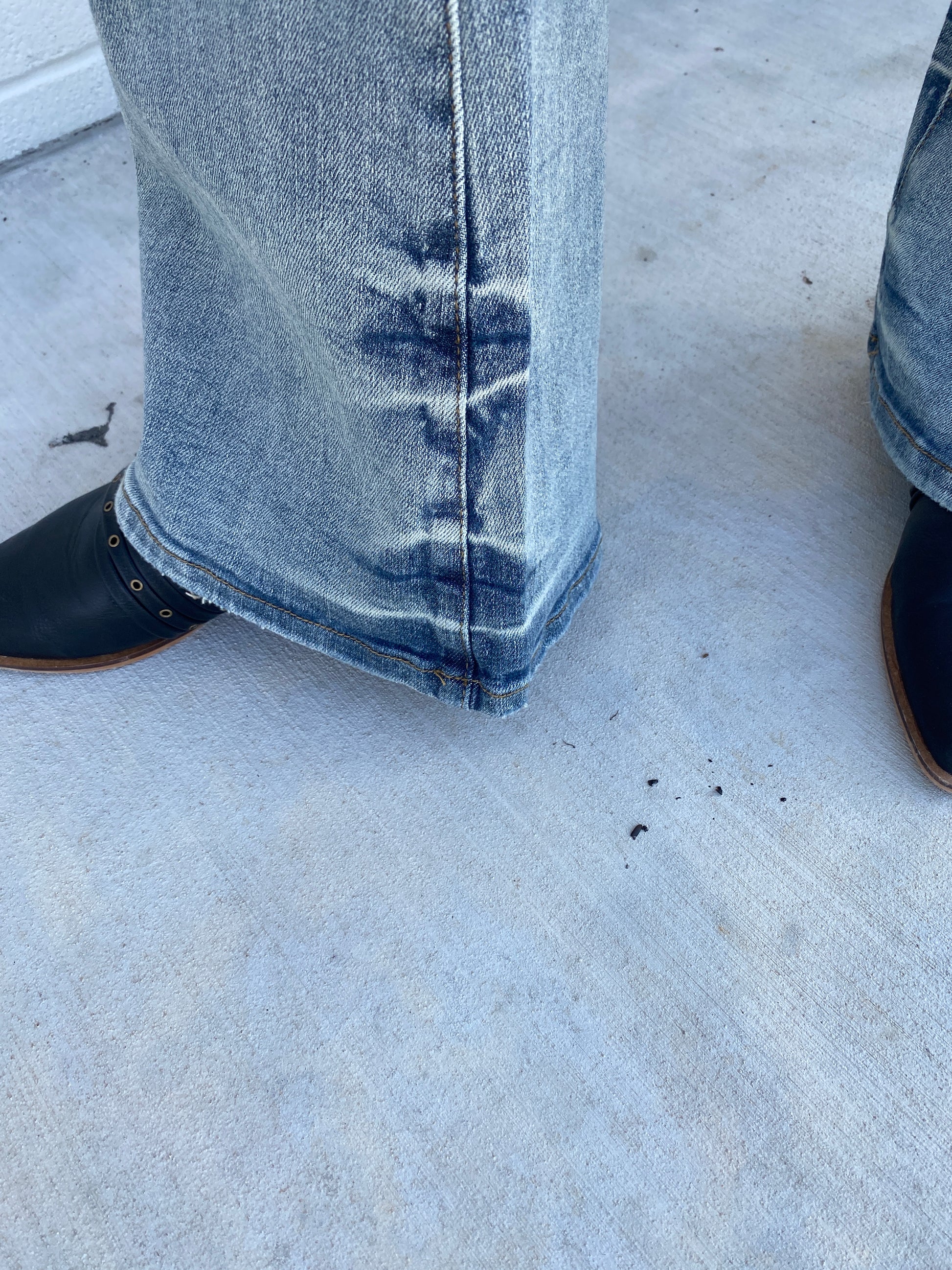 Judy Blue Pin Tack Flare Jeans Jeans Judy Blue