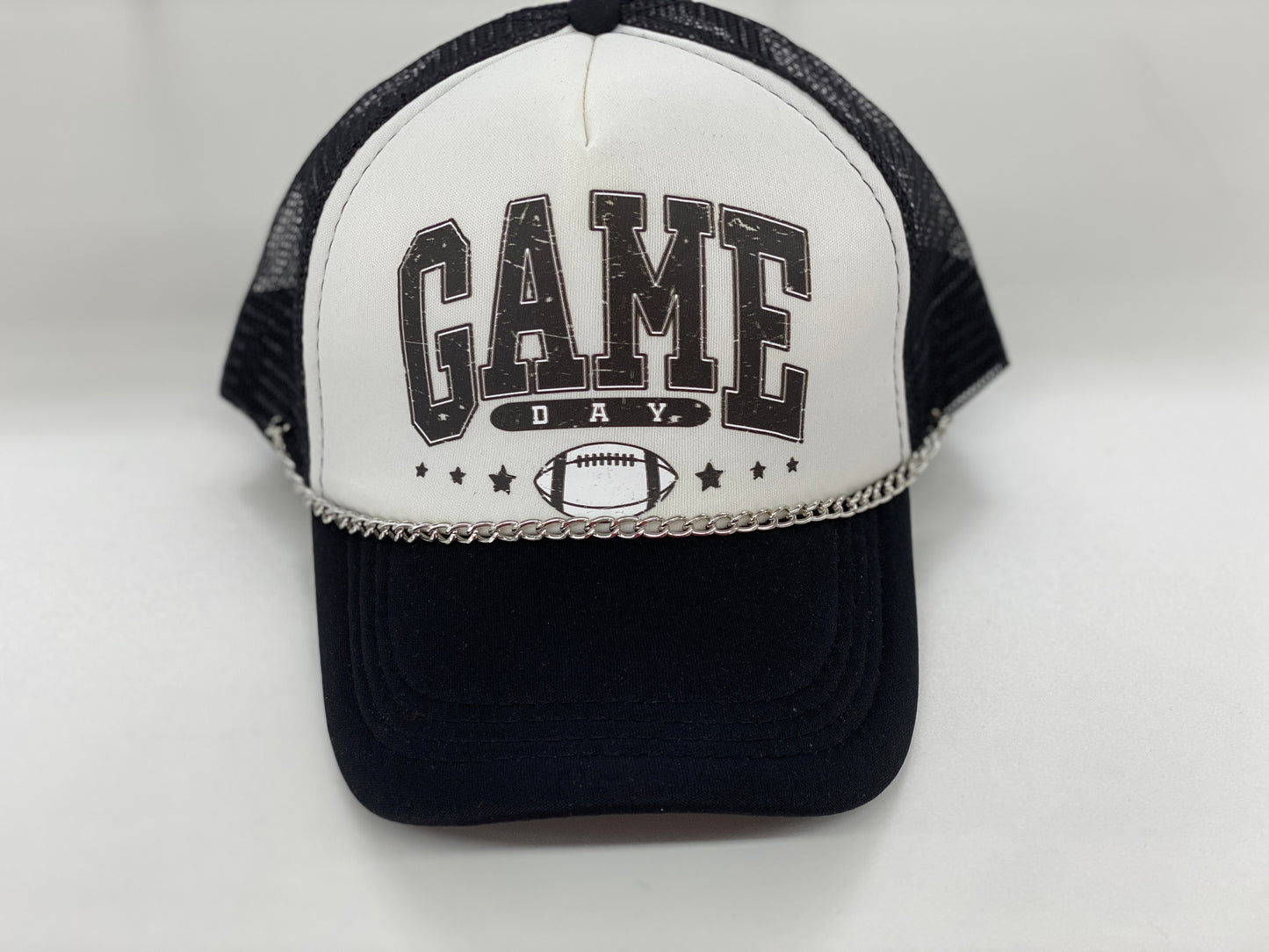 Trucker Hat Chains Hats Broke Gals Boutique Silver Single Chain