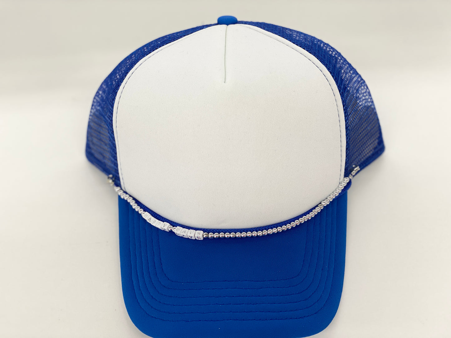 Trucker Hat Chains Hats Broke Gals Boutique Happy Days SIngle Chain