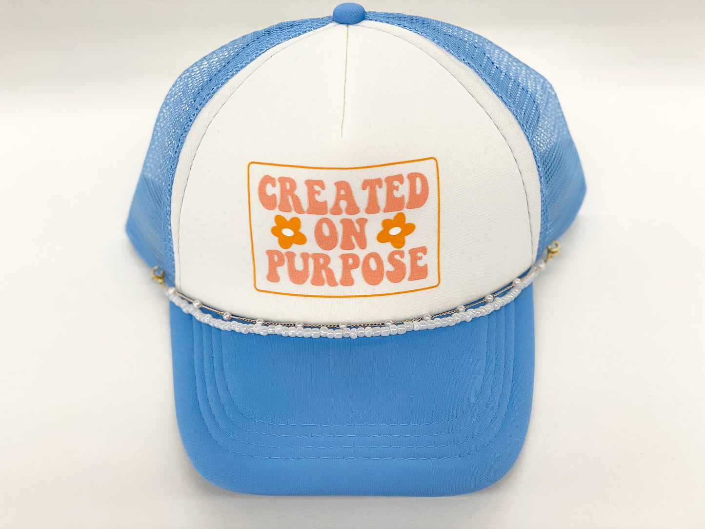 Trucker Hat Chains Hats Broke Gals Boutique