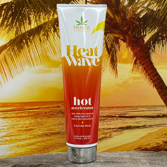 Hempz Heat Wave Hot Accelerator Tanning Oil & Lotion Hempz