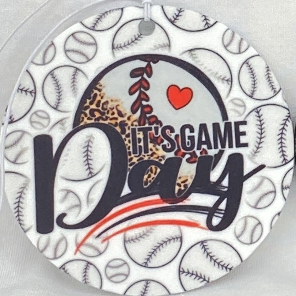 It's Game Day Car Freshener car freshie Tea Shirt Shoppe