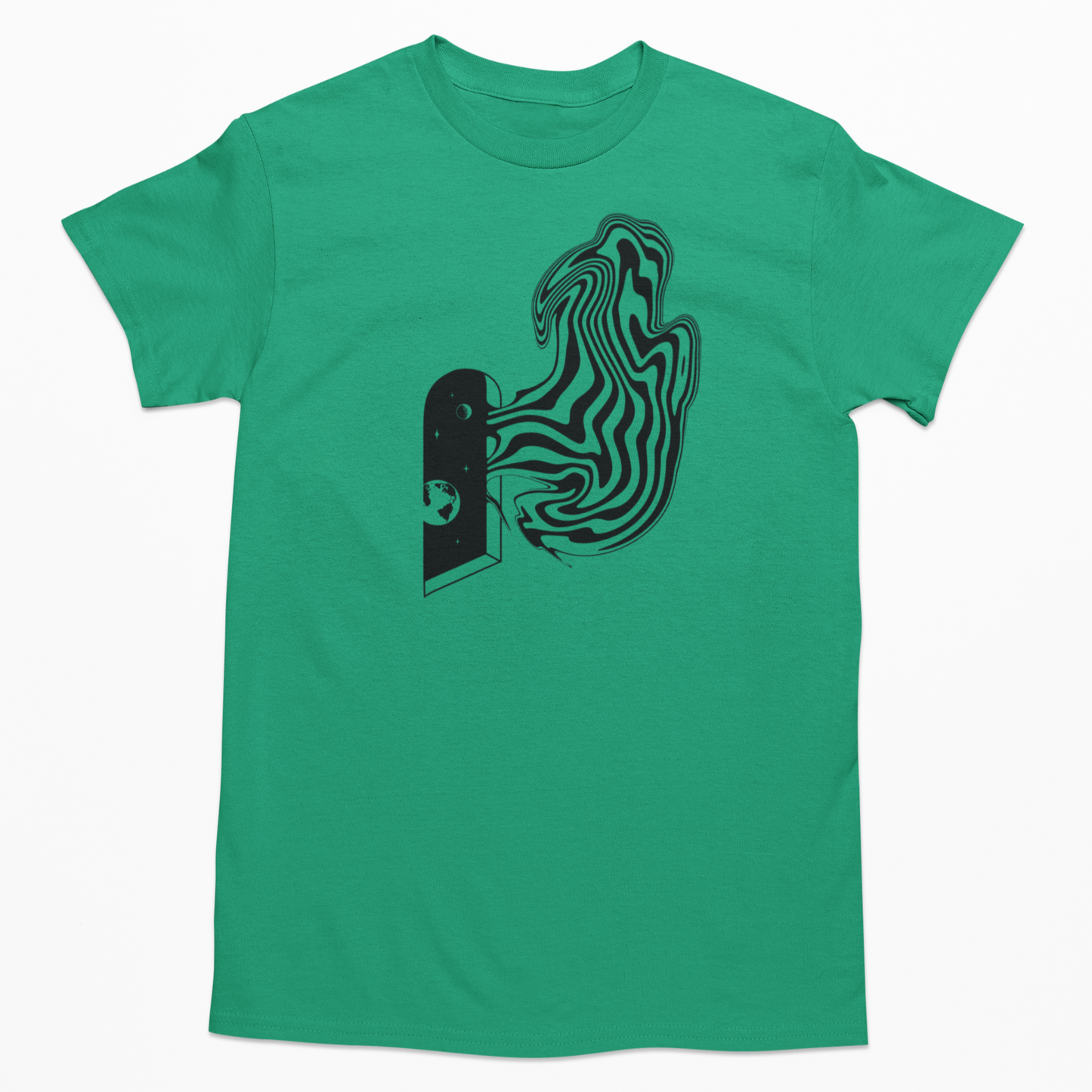 Infinity Graphic Tee T-shirt Tea Shirt Shoppe YS Kelly Green