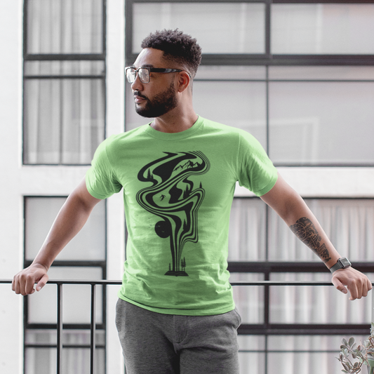 Imagination Graphic Tee T-shirt Tea Shirt Shoppe YS Lime