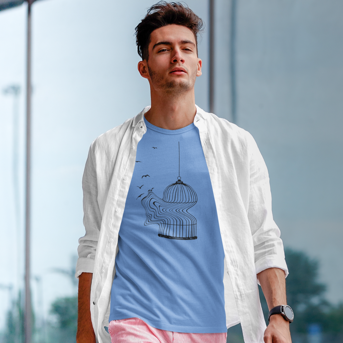 Transformation Graphic Tee T-shirt Tea Shirt Shoppe YS Iris