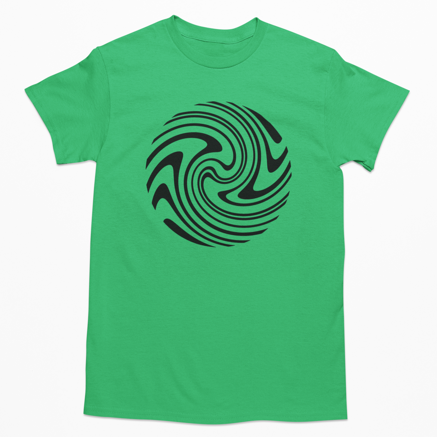 Swirl Graphic Tee T-shirt Tea Shirt Shoppe YS Irish Green
