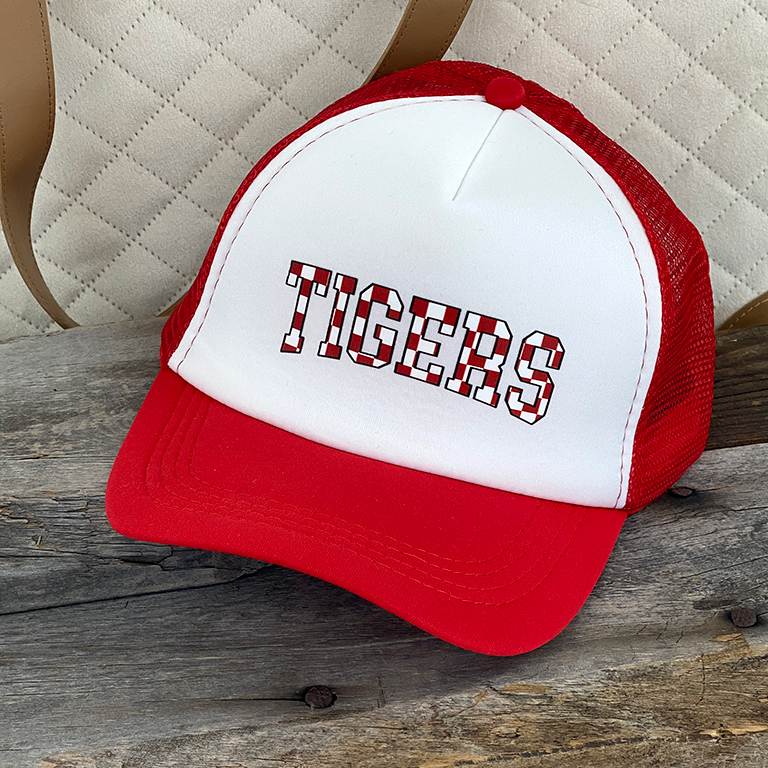 Tigers Foam Trucker Hat Hat Tea-Shirt Shoppe