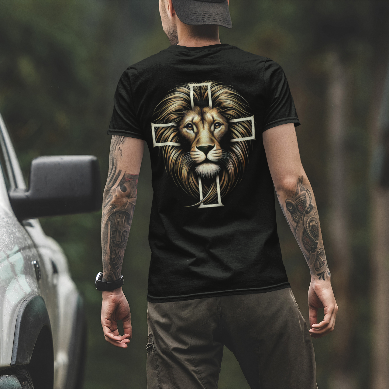 Lion of Judah Graphic Tee T-shirt Tea Shirt Shoppe