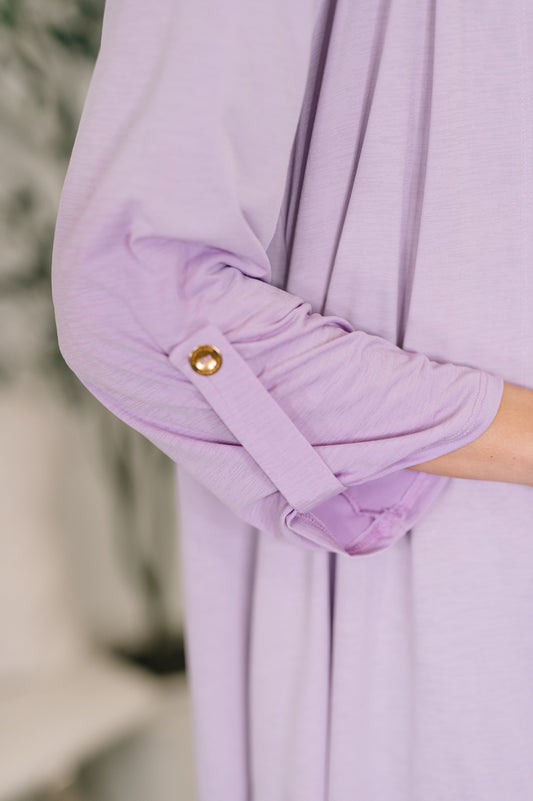 Lizzy Cardigan in Orchid Bloom – alternate view 2