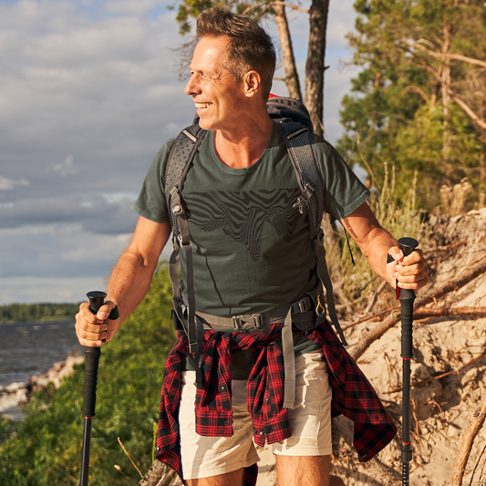 Mountaineer Graphic Tee T-shirt Tea Shirt Shoppe YS Forest