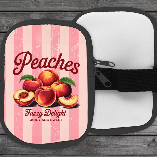 Peachy Queen Zippered Pouch/Bag For 40oz Tumbler Tumbler Tea-Shirt Shoppe
