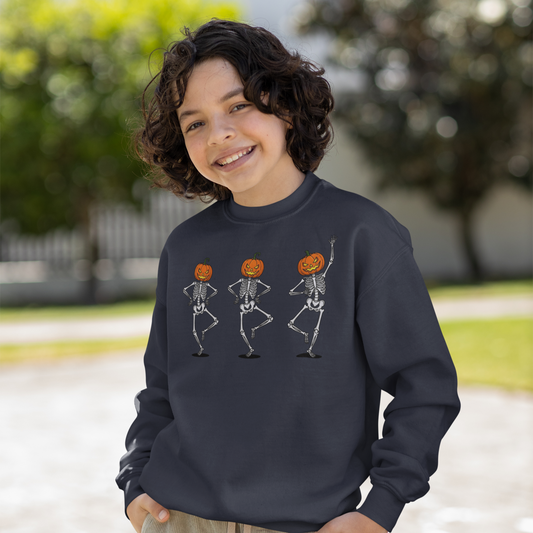Pumpkin Crew Youth & Toddler Sweatshirt Youth Graphic Sweatshirt Tea Shirt Shoppe