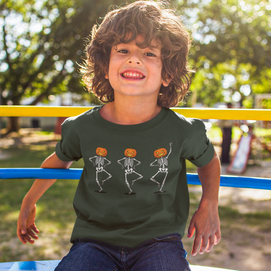 Pumpkin Crew Youth & Toddler Graphic Tee Youth Graphic Tee Tea Shirt Shoppe 2T Forest