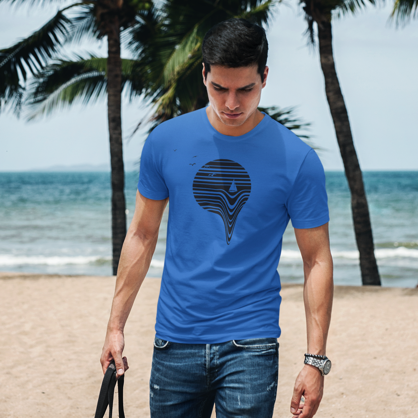 Sailing Graphic Tee T-shirt Tea Shirt Shoppe YS Royal