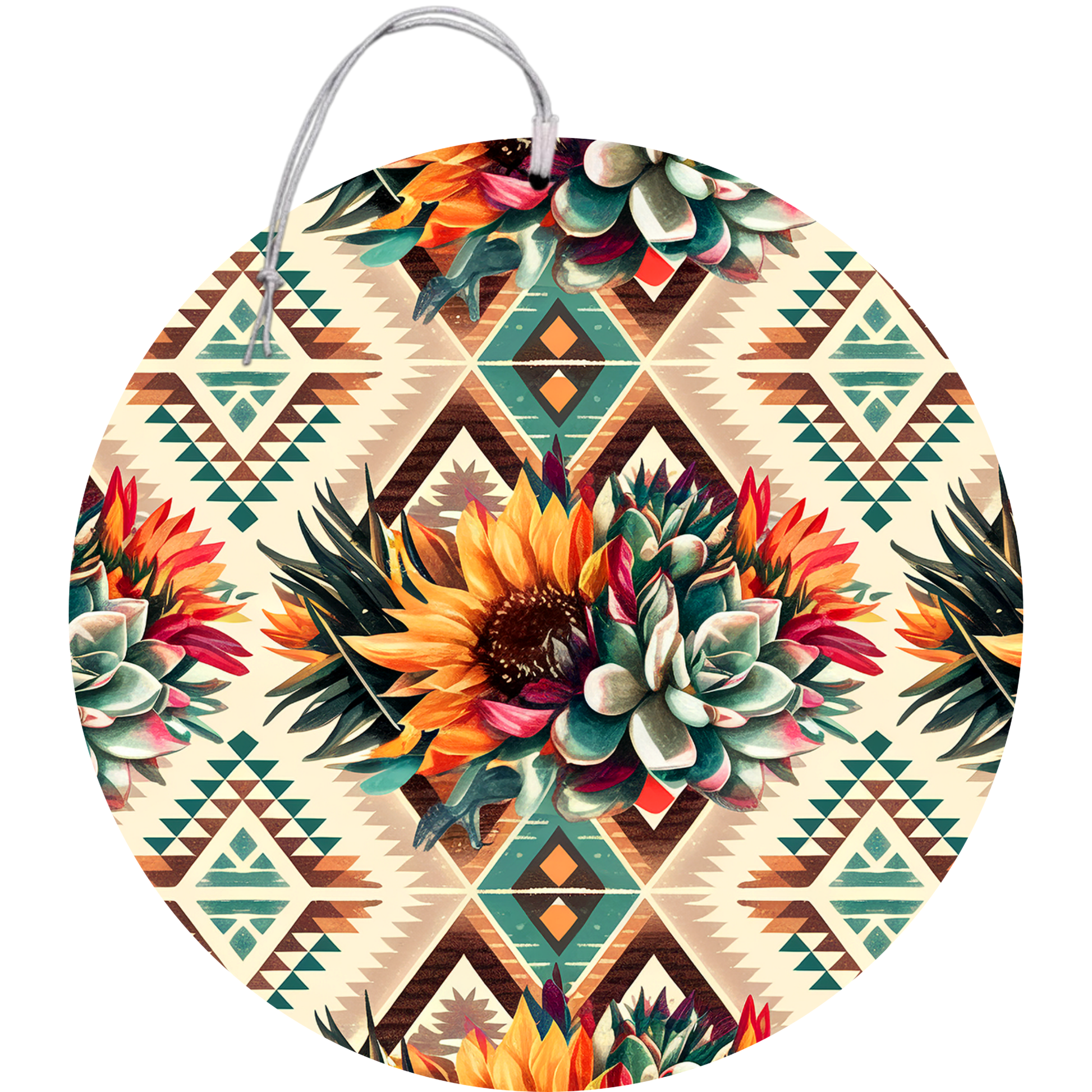 Southwest Bloom Car Freshener car freshie Tea Shirt Shoppe