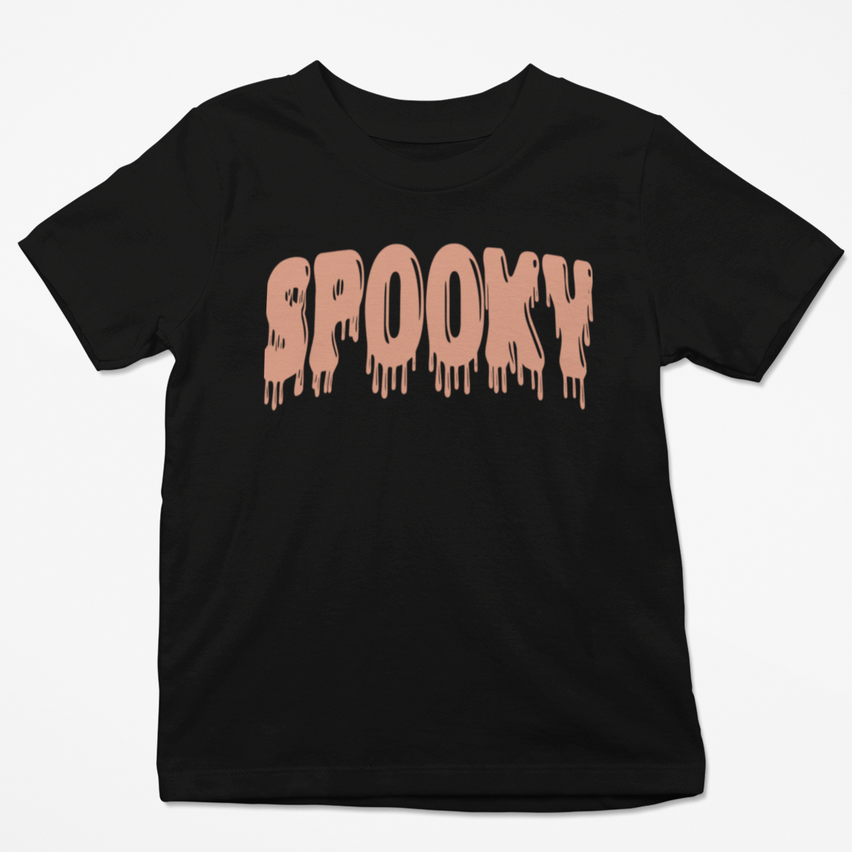 Spooky Drip Youth & Toddler Graphic Tee Youth Graphic Tee Tea Shirt Shoppe 2T Black
