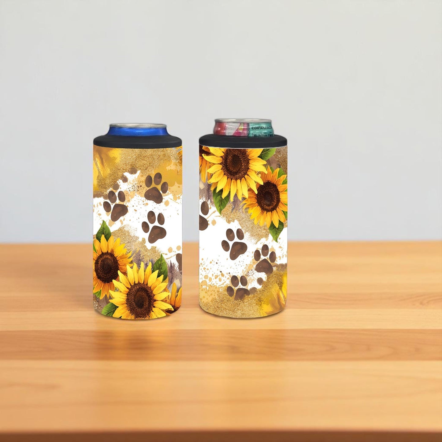 Sunflower Paw Parade 4-in-1 Can Cooler Cup New Arrival Tea Shirt Shoppe Wholesale