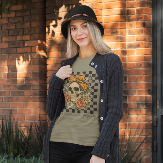 Tis the Season to Be Spooky Graphic Tee T-shirt Tea Shirt Shoppe S Prairie Dust