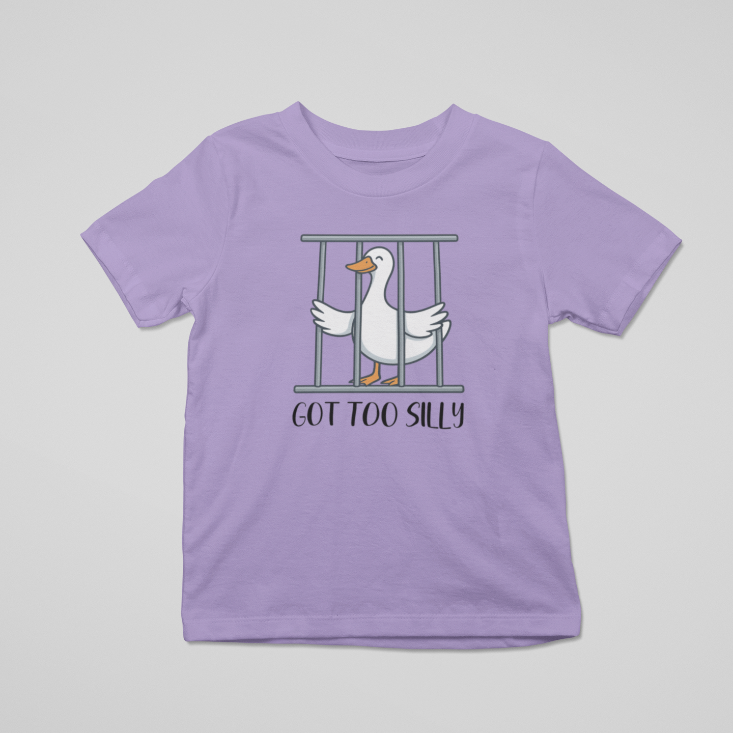 Too Silly Goose Graphic Tee Youth Graphic Tee Tea Shirt Shoppe 2T Lavender