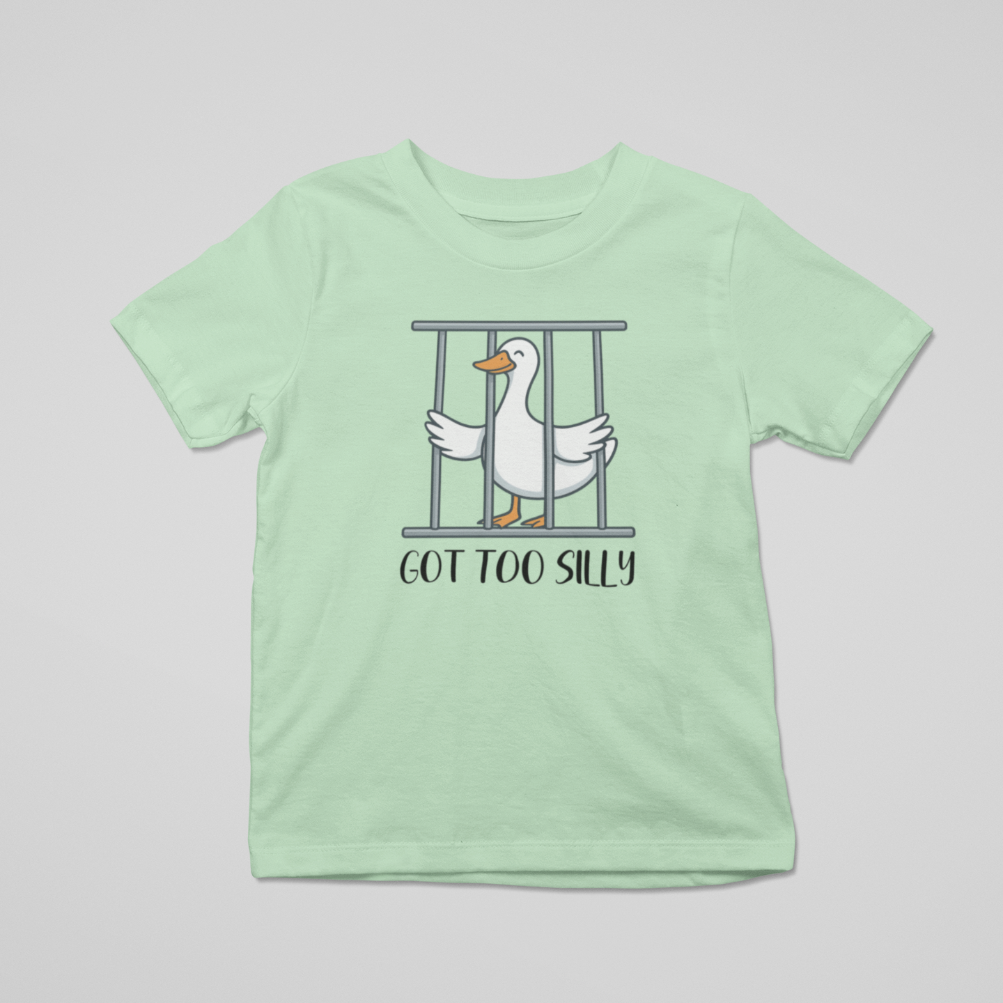 Too Silly Goose Graphic Tee Youth Graphic Tee Tea Shirt Shoppe YS Mint