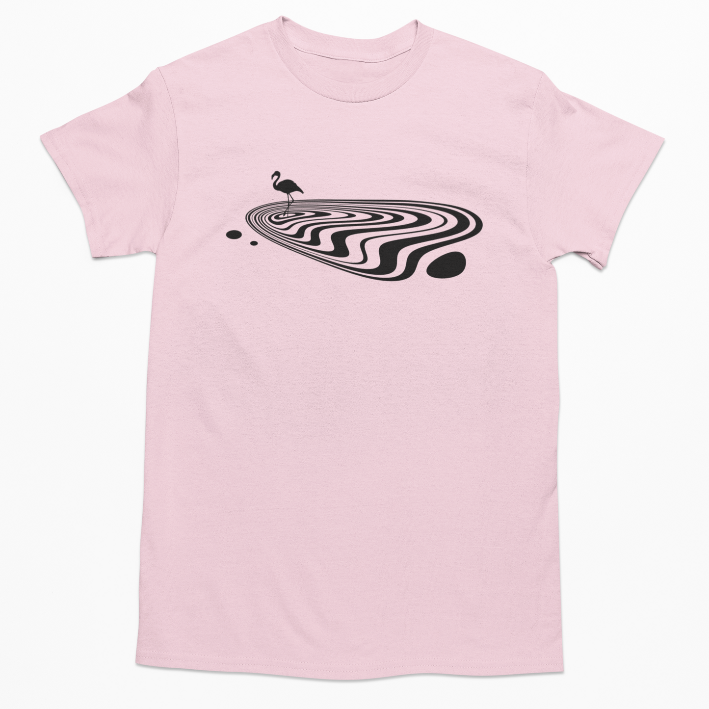 Tranquility Graphic Tee T-shirt Tea Shirt Shoppe YS Light Pink
