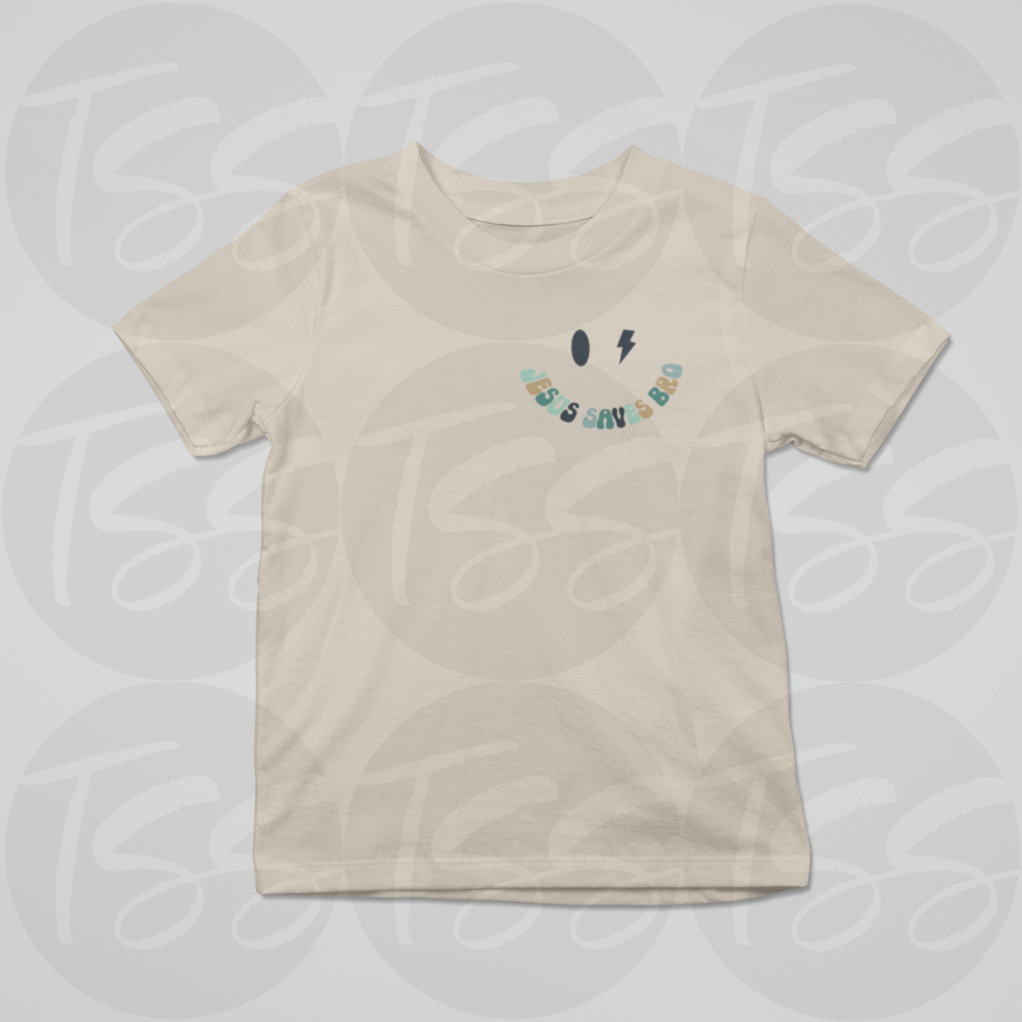 Jesus Saves Bro Peel Custom Full Color Ready For Press DTF Print Transfer, Direct To Film