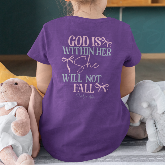 She Stands Firm Hot Peel Custom Full Color Ready For Press DTF Print Transfer, Direct To Film