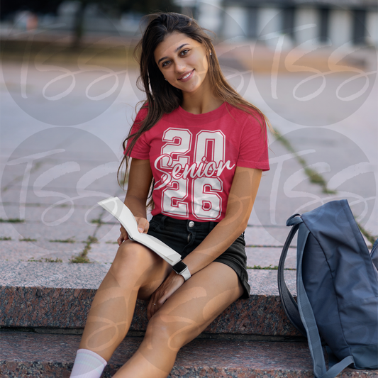 Senior 2026 Custom Full Color Ready For Press DTF Print Transfer, Direct To Film
