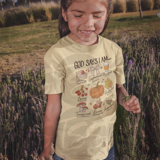 God Say - Fall Edition Full Color Ready For Press DTF Print Transfer, Direct To Film