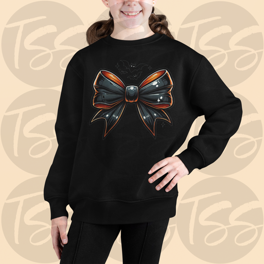 Boo-tique Bow Full Color Ready For Press DTF Print Transfer, Direct To Film
