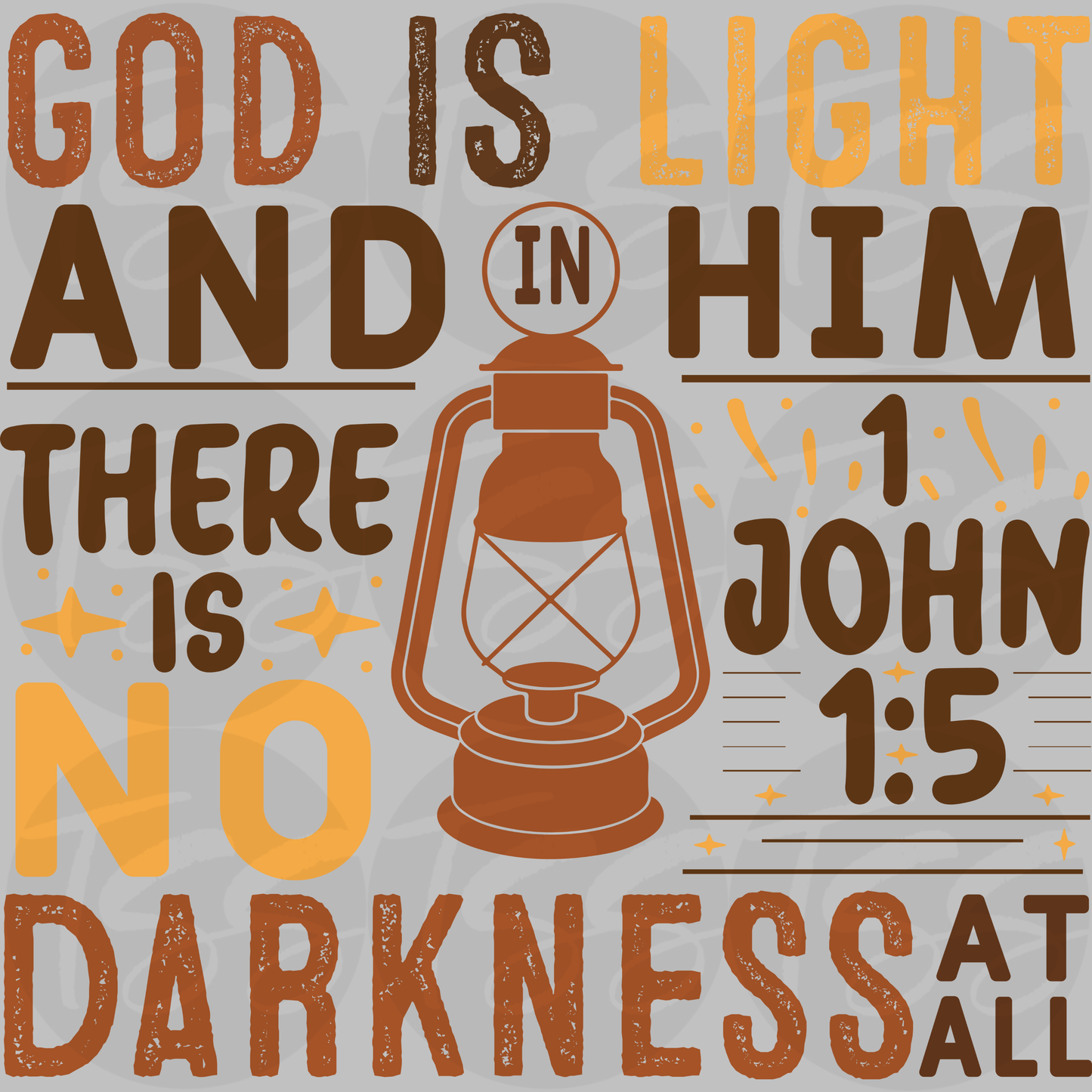 Lantern Verse Hot Peel Custom Full Color Ready For Press DTF Print Transfer, Direct To Film