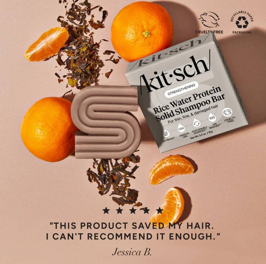 Rice Water Shampoo & Conditioner Bar Combo for Hair Growth – alternate view 2