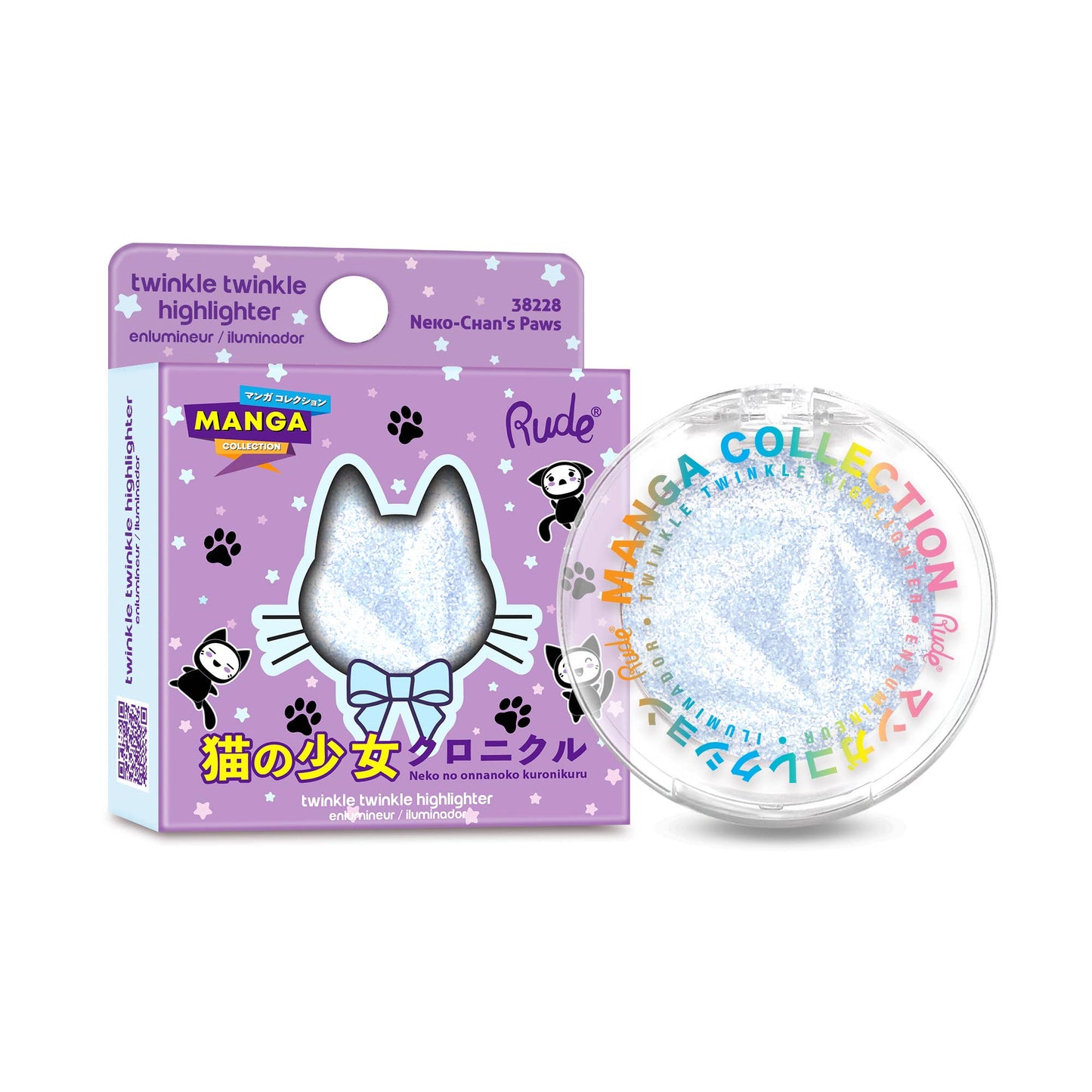 Manga Collection Twinkle Twinkle Highlighter: Sawa-Chan's Heart Rude Cosmetics