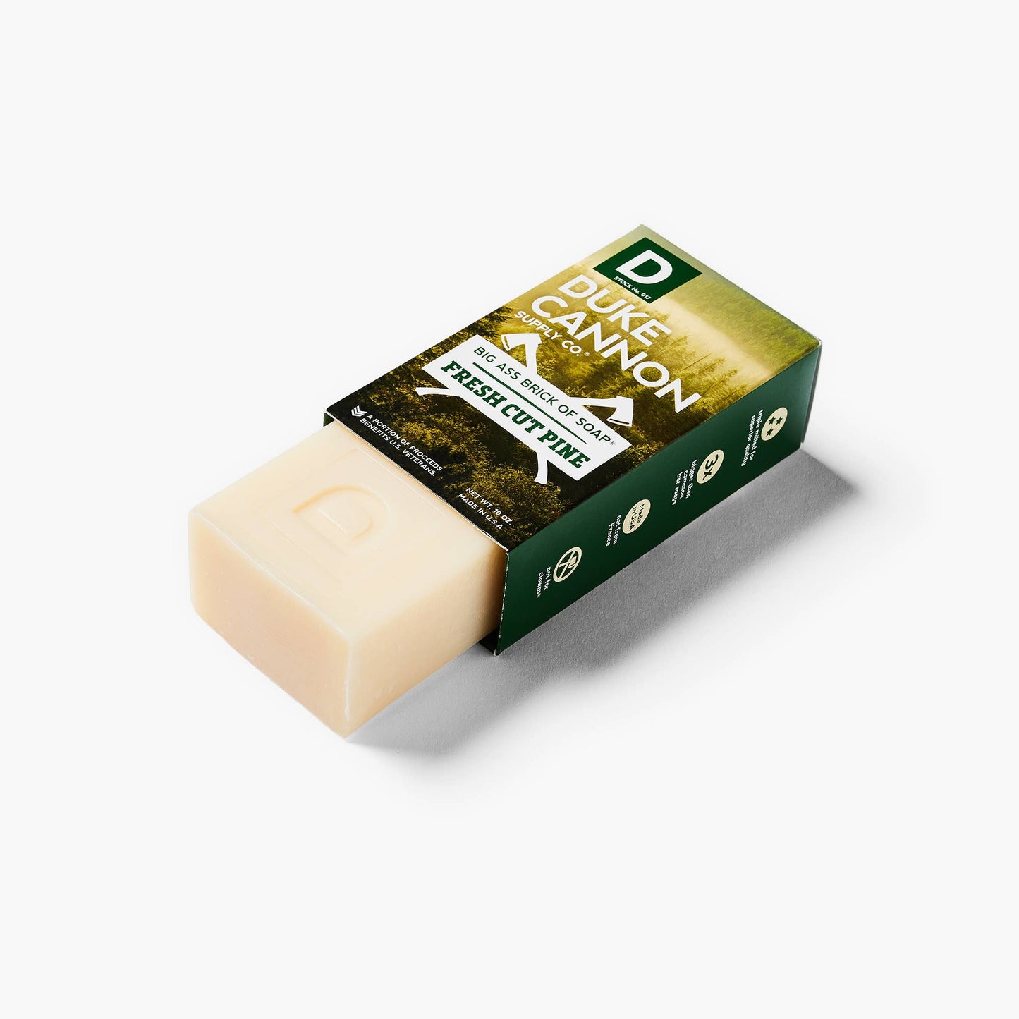 Big Ass Brick of Soap - Fresh Cut Pine Duke Cannon