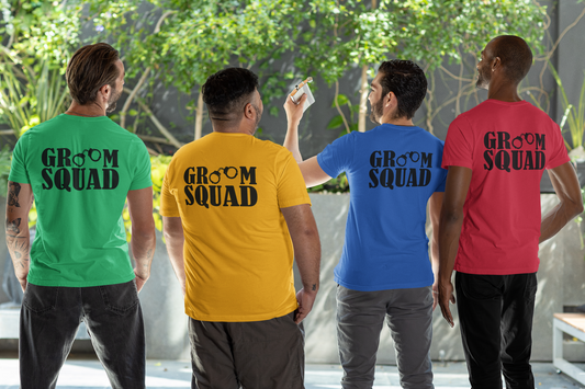 Groom Squad Graphic Tee T-shirt Tea Shirt Shoppe S Irish Green