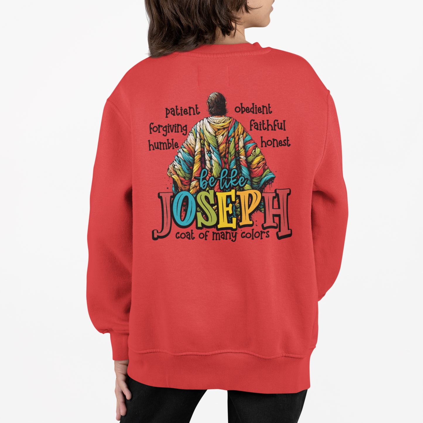Like Joseph Youth & Toddler Sweatshirt Youth Graphic Sweatshirt Tea Shirt Shoppe