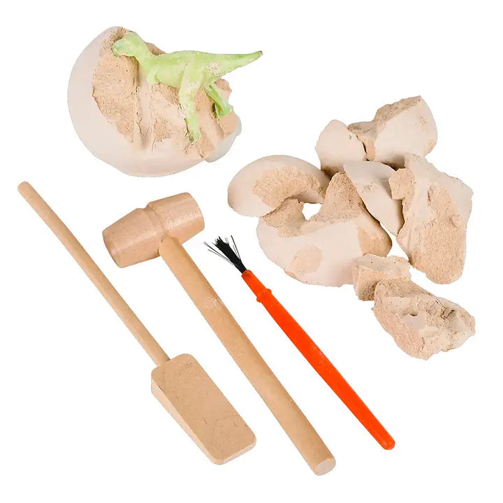4" Glow in Dark Dino Dig Set