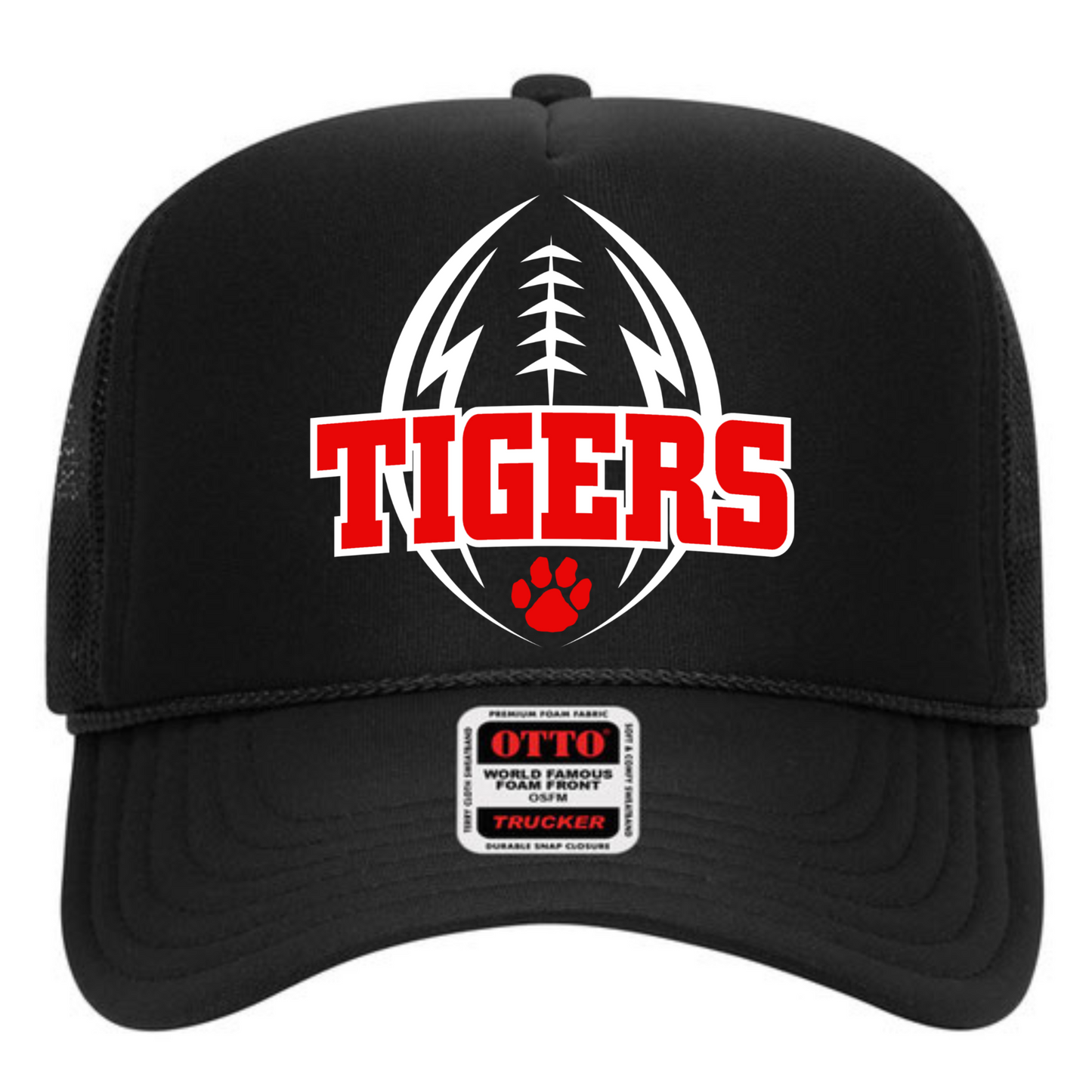 Tigers Fan Trucker Hat Hat Tea-Shirt Shoppe