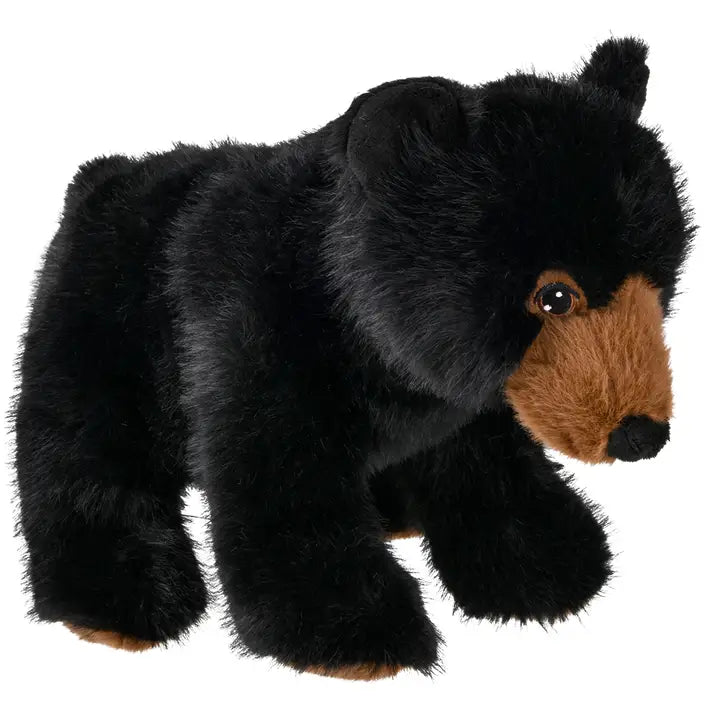 12" Animal Den Black Bear