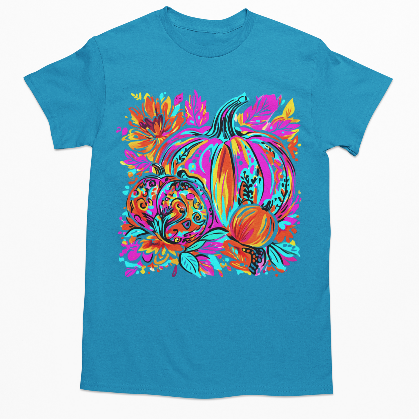 Electric Harvest Graphic Tee T-shirt Tea Shirt Shoppe S Sapphire