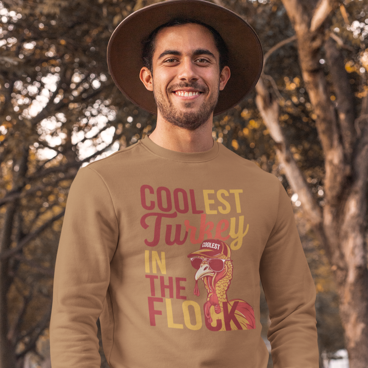 Coolest Turkey Graphic Sweatshirt