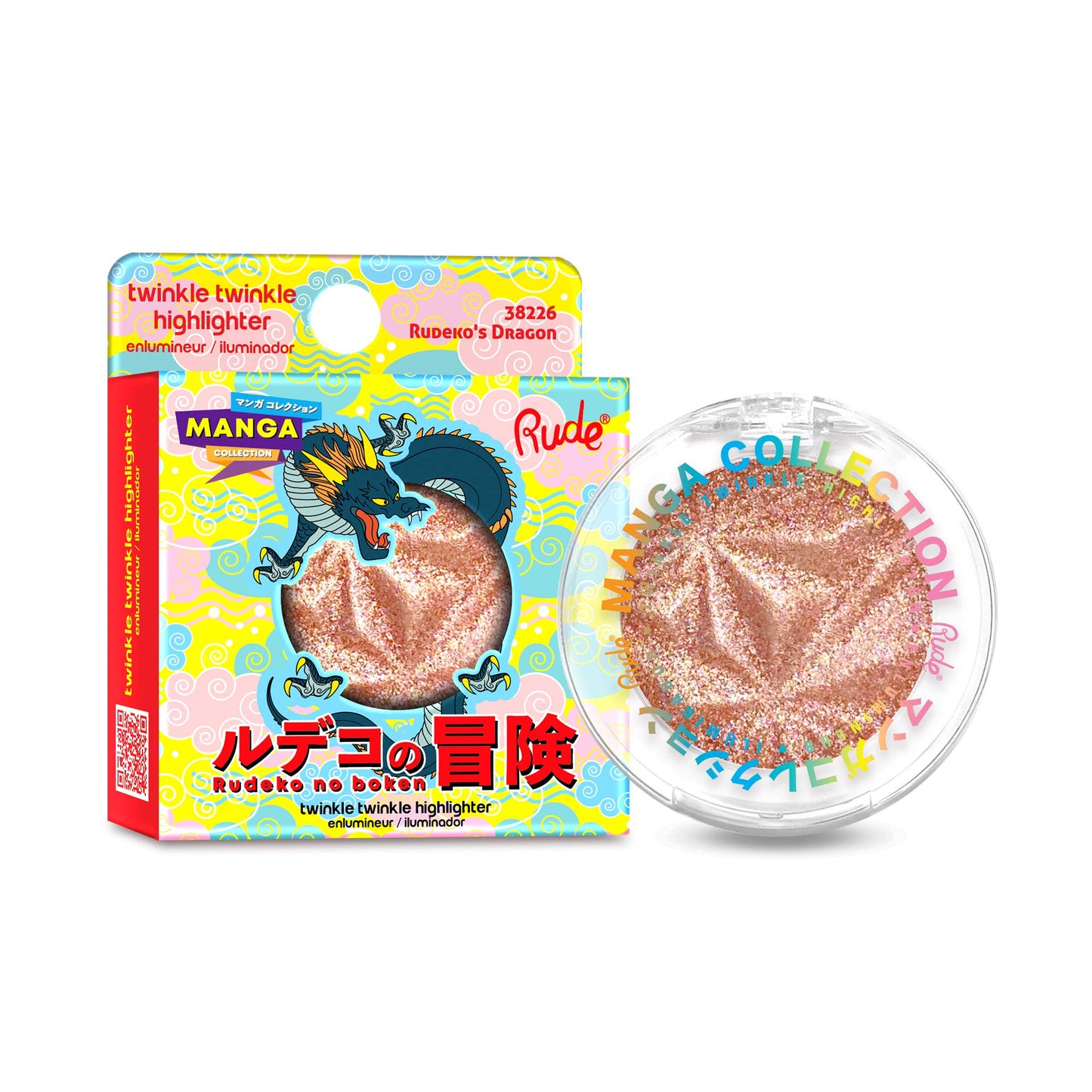 Manga Collection Twinkle Twinkle Highlighter: Sawa-Chan's Heart Rude Cosmetics