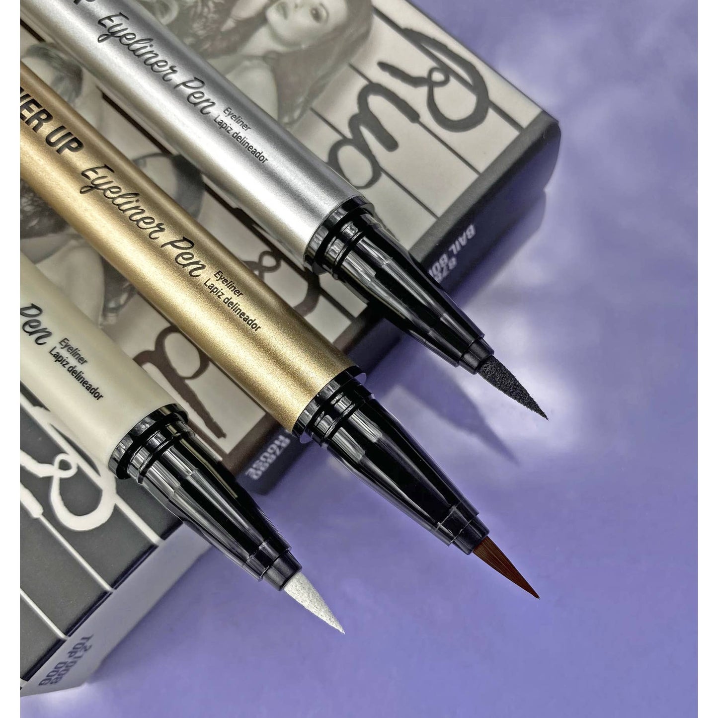 Police Eyeliner Up Eyeliner Pen: Top Dog (White) Rude Cosmetics