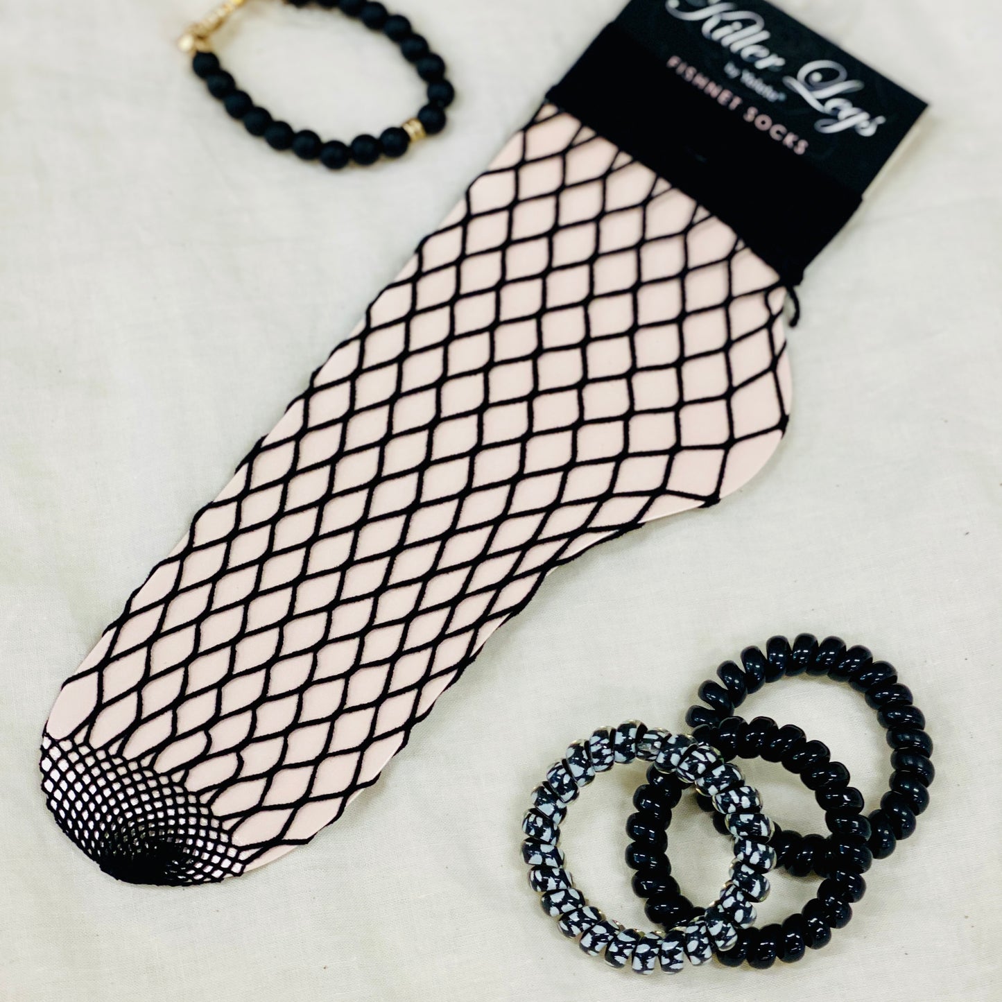 Medium Gauge Fishnet Socks - Low Cut Stockings Yelete