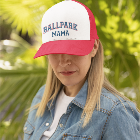 Ballpark Mama  Foam Trucker Hat