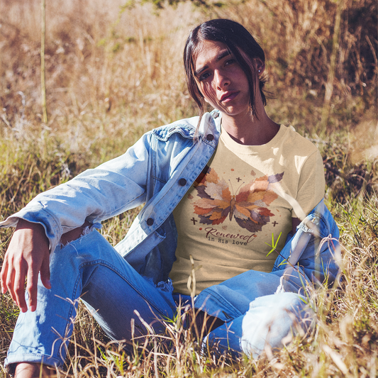 Renewed by His Love Graphic Tee