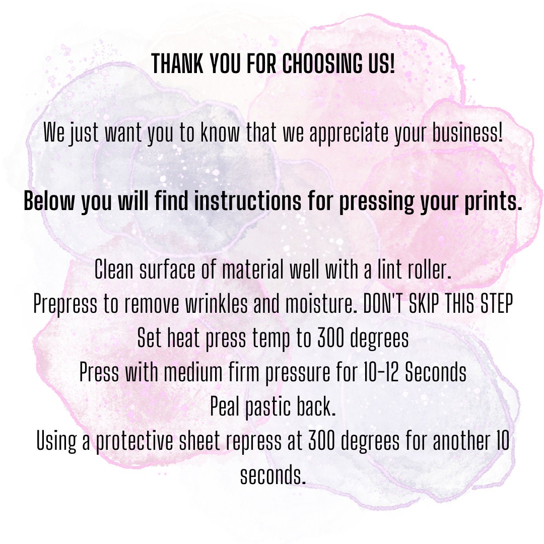 You Can Do Hard Things Hot Peel Custom Full Color Ready For Press DTF Print Transfer, Direct To Film Tea-Shirt Shoppe
