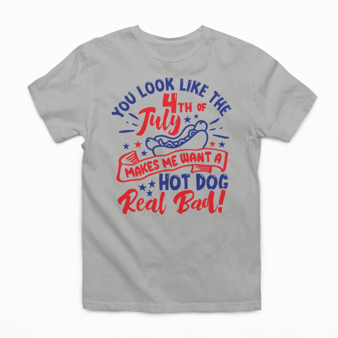 You Look Like The 4th Of July Graphic Tee Tea-Shirt Shoppe S Heather