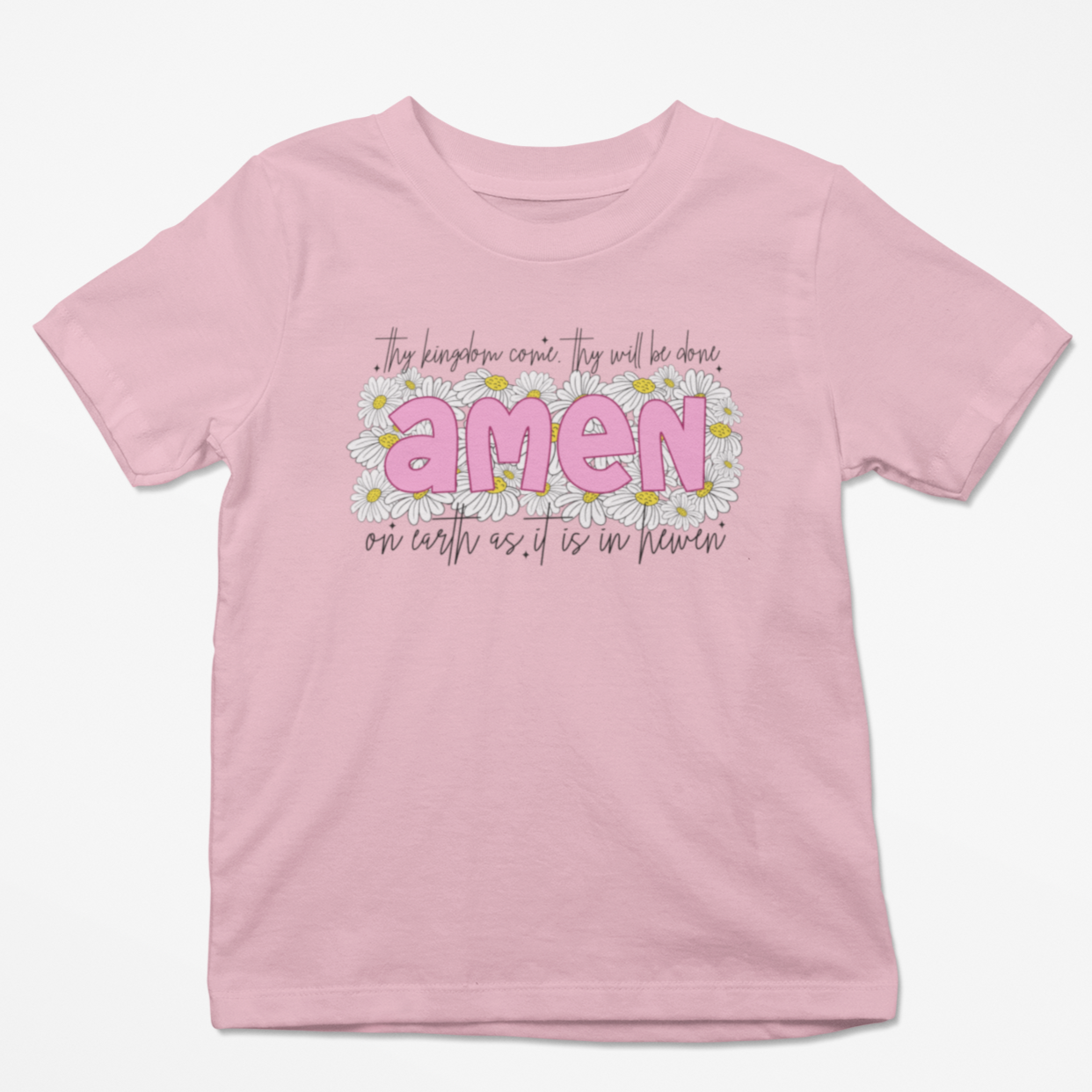 Heaven's Echo Youth & Toddler Graphic Tee Youth Graphic Tee Tea Shirt Shoppe 2T Pink