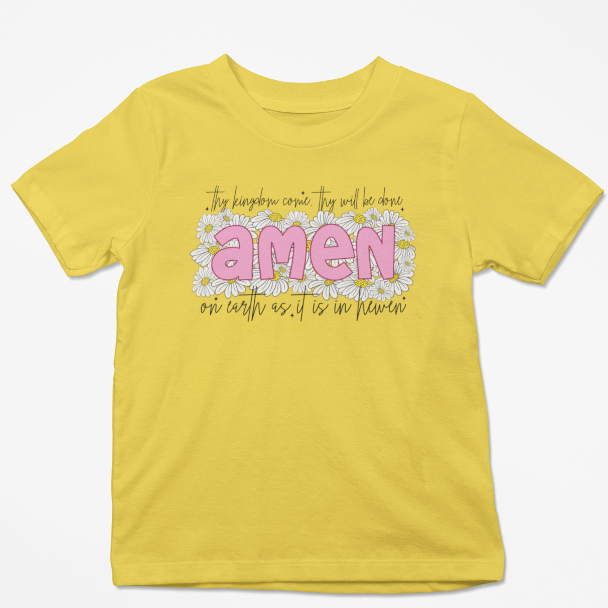 Heaven's Echo Youth & Toddler Graphic Tee Youth Graphic Tee Tea Shirt Shoppe 2T Yellow